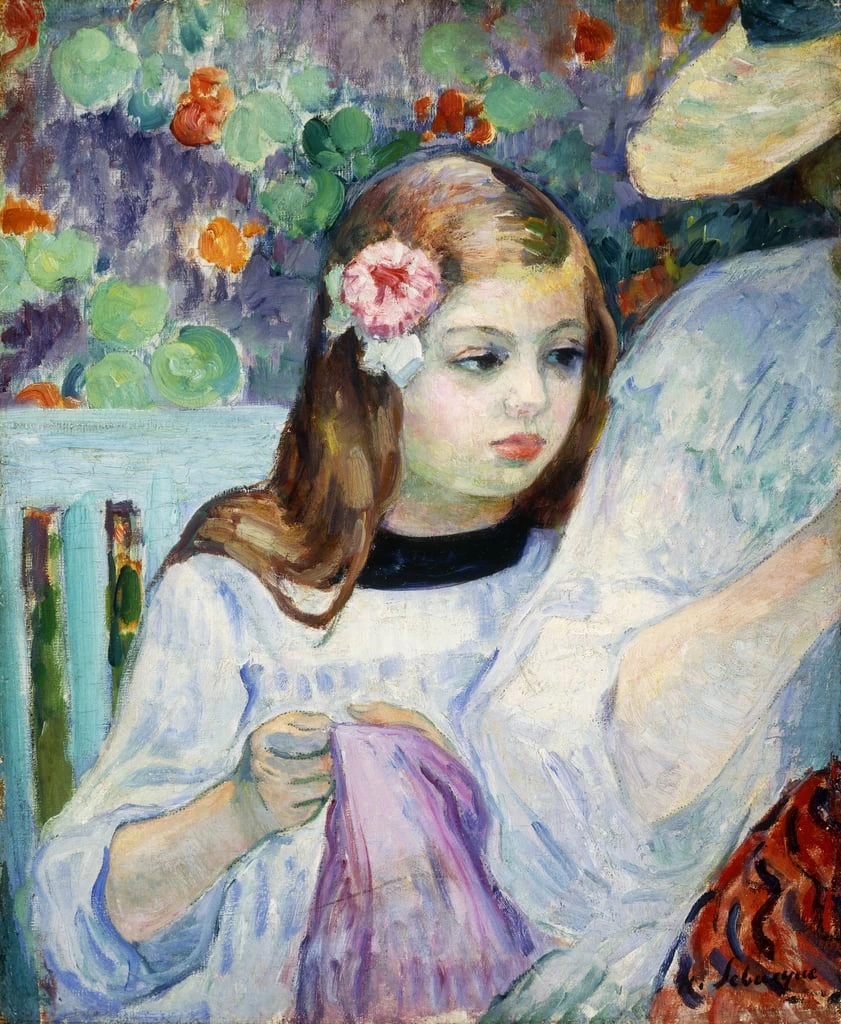 Lezione di sartoria, 1905